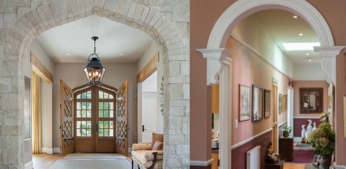 Latest arch designs for hall - Style Your Hall Like A Pro